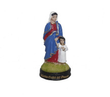 Est�tua Maria Passa na Frente 12cm Resina