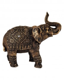Esttua Elefante Indiano 19cm Resina