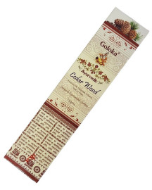 Incenso Goloka Cedar Wood Massala