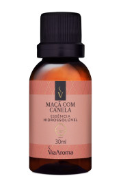 Ess�ncia Hidrossol�vel Ma�a com canela 30ml Via Aroma