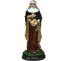 Est�tua Santa Monica 15cm Resina