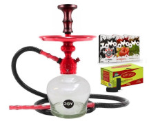 Narguil� Triton Zip Jumbo Standart Vermelho + COMBO