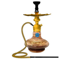 Narguil� Triton Aladin Grego Standard Rubi/Dourado