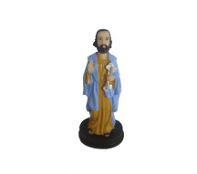 Estatua S�o Pedro 7cm Resina