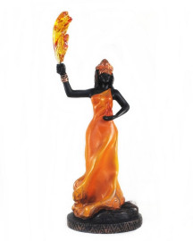 Est�tua Egunit� 15cm Camasi Guimar�es