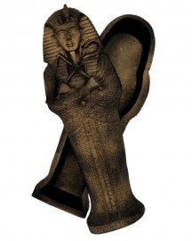 Incensário Sarcófago Tutancamon 25cm