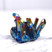Cristal Quartzo Cluster Raro Natural Pedra Do Reiki e Da Cura 46g