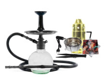 Narguil� Mini Monster Econo Preto + Combo 1