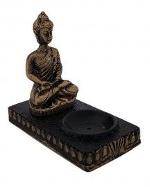 Incensrio Buda Meditando com Base