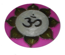 Mandala OM Flor de Lotus 12cm