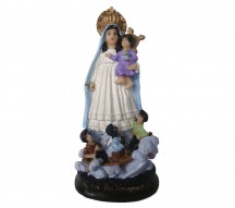 Estatua Nossa Senhora Dos Navegantes 15cm Resina