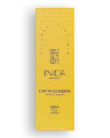 Incenso Inca Capim Cidreira - 4 Varetas