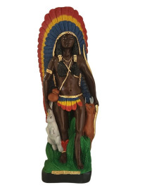 Imagem Cabocla Jurema Ca�adora 25cm Gesso