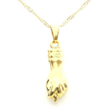 Gargantilha Ouro Figa 20mm