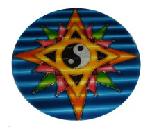 Mandala Ying Yang 22cm
