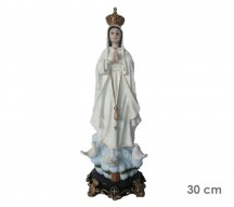 Estatua Nossa Senhora de Ftima 30cm Resina