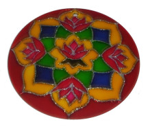 Mandala Flor de Lotus 12cm