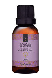 Ess�ncia Hidrossol�vel Lavanda Francesa 30ml Via Aroma