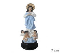 Estatua Imaculada Concei��o 7cm Resina