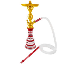 Narguil� Brasuka Dourado/Vermelho