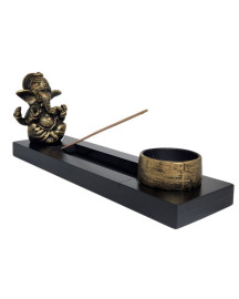 Incens�rio Ganesha Bronzeado
