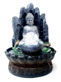 Fonte de �gua Buda Meditando 30cm