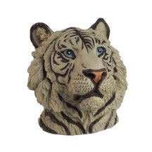 Est�tua Cabe�a de Tigre 14cm Resina
