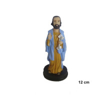 Est�tua S�o Pedro 12cm Resina