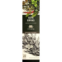 Incenso Nirvana Natural Sete Ervas