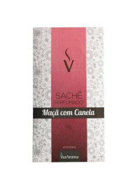 Sach� Perfumado Via Aroma 10g Ma�a com Canela