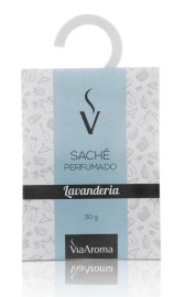 Sach� Perfumado Via Aroma 30g Lavanderia