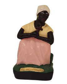 Imagem Preta Velha M�e Maria Minas 25cm Gesso