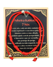Pulseira Kabalah 7 N�s