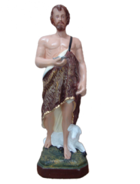 Imagem S�o Jo�o Batista 30cm Gesso