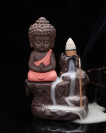 Incens�rio Cascata Cone Monge Budista
