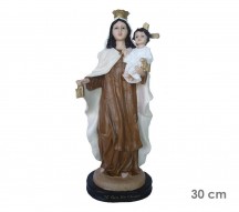 Esttua Nossa Senhora do Carmo 30cm Resina
