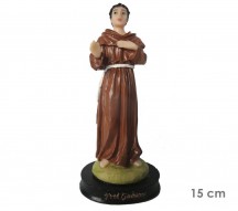 Estatua Frei Galv�o 15cm Resina