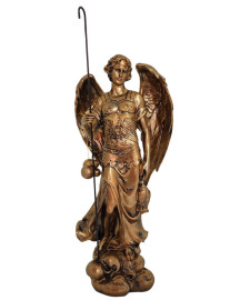 Est�tua Arcanjo Rafael 30cm Importado