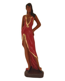 Imagem Pomba Gira Sete Maridos 25cm Gesso