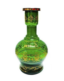 Vaso Best Hookah Jumbo Verde Grande