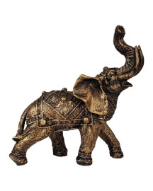 Est�tua Elefante Indiano 24cm Resina
