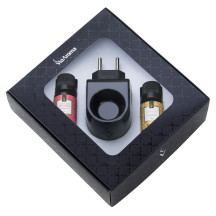 Aromatizador El�trico Standard Black Via Aroma com 2 Ess�ncias