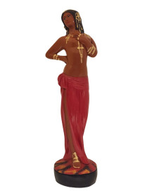 Imagem Pomba Gira Missanga 40cm Gesso