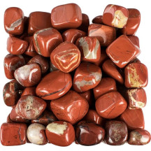 Pedra Rolada Jaspe Vermelho 3 a 2 cm 250g