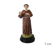 Est�tua Frei Galv�o 7cm Resina