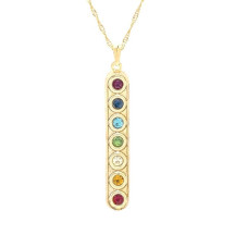 Gargantilha Ouro 7 Chakras 48mm