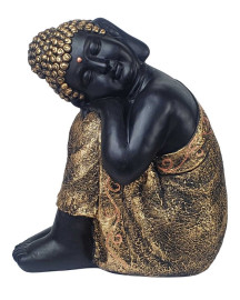 Est�tua Buda Sonhador 50cm Resina