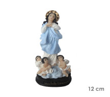Est�tua Imaculada Concei��o 12cm Resina