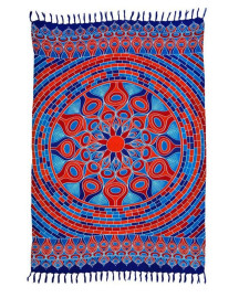 Canga De Praia Indiana Mandala V�rias Cores e Modelos