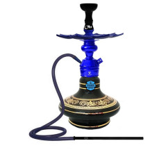 Narguil� Triton Aladin Grego Standard Azul/Preto